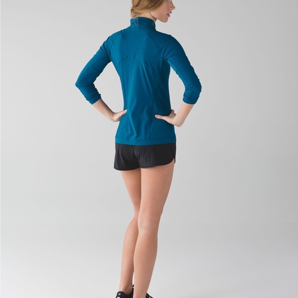 Lululemon Sunaway Runaway 1/2 Zip Tofino Teal - Picture 2 of 12